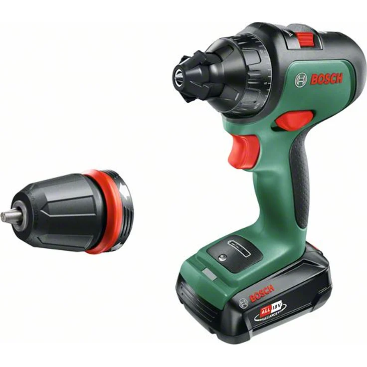Bosch AdvancedDrill 18 06039B5005 Power for All 18V Akku-Bohrschrauber 1 x 2,5 Ah mit Akku mit Ladegerät mit Tragekoffer – Bild 2