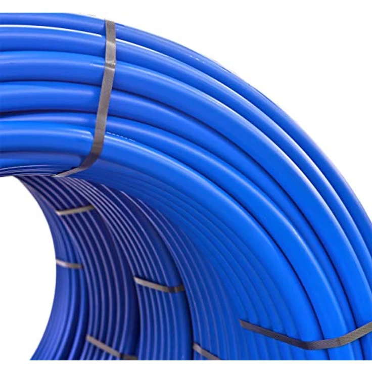 qpool24 PE 100 PN16 RC Trinkwasserrohr 50 mm 1 1/2" 50m blau, langlebig und sicher, nach DIN EN 12201, für Gartenbewässerung und Poolanlagen – Bild 2
