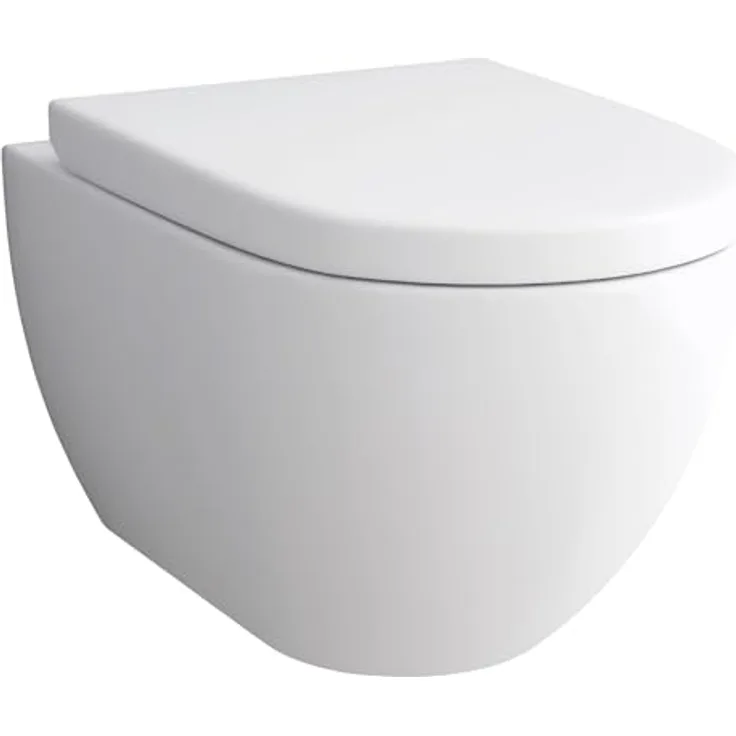 Alpenberger Spülrandloses Hänge WC mit Bidet Funktion | Taharet WC mit Nano Beschichtung & Toilettendeckel mit Absenkautomatik | Keramik Toilette Kloschüssel Passend zu Geberit (Cera 6201 U)