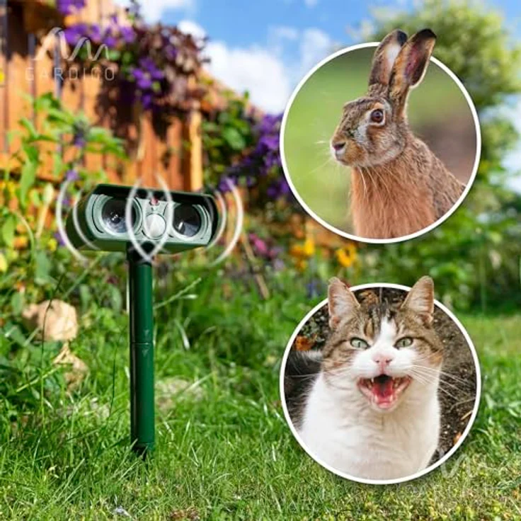 Gardigo Solar Tier Abwehr Dual Unsichtbarer Zaun – Bild 4