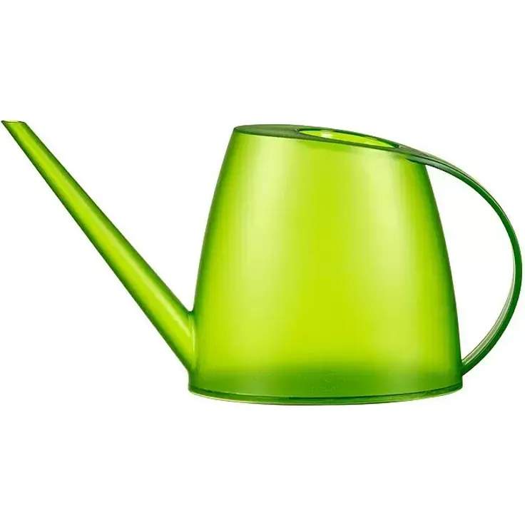 Scheurich Gießkanne Lilly, 1,5 l klare Limette, ergonomischer Griff, tropfenfreies Gießen