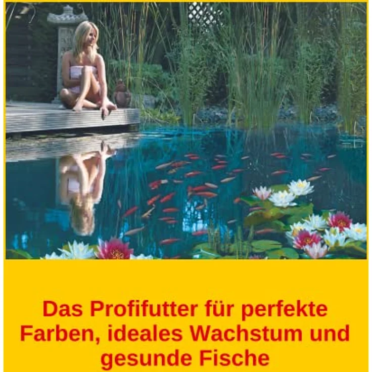 sera KOI Professional Spirulina Farbfutter 7 kg (21L) | Koi-Fischfutter für perfekte Farben| Für Temperaturen über 8°C | Unterstützt das Wachstum von Kois | Geringere Wasserbelastung | Weniger Algen – Bild 3