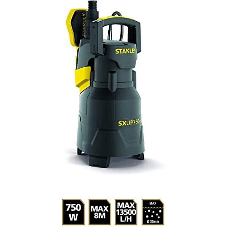 Stanley - TAUCHPUMPE - SCHMUTZWASSER - 750 W – Bild 3