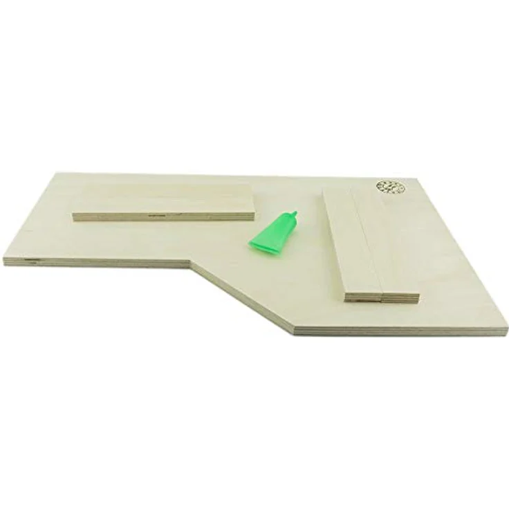 Getzoo Ecketage (49x30x21cm) Sicherheit durch Stabilität Hochsitz für Sandbäder Flexibel und Anpassungsfähig Ungiftiges Material - Rechts – Bild 1