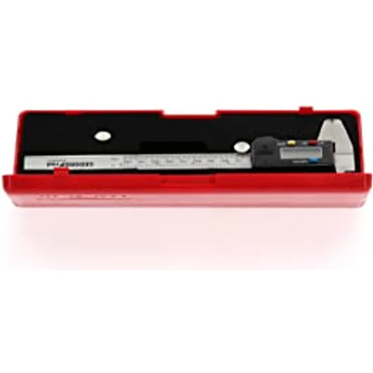 GEDORE red Digitaler Messschieber mit LCD Display in Kunstoffbox inkl. Ersatzbatterie – Bild 4