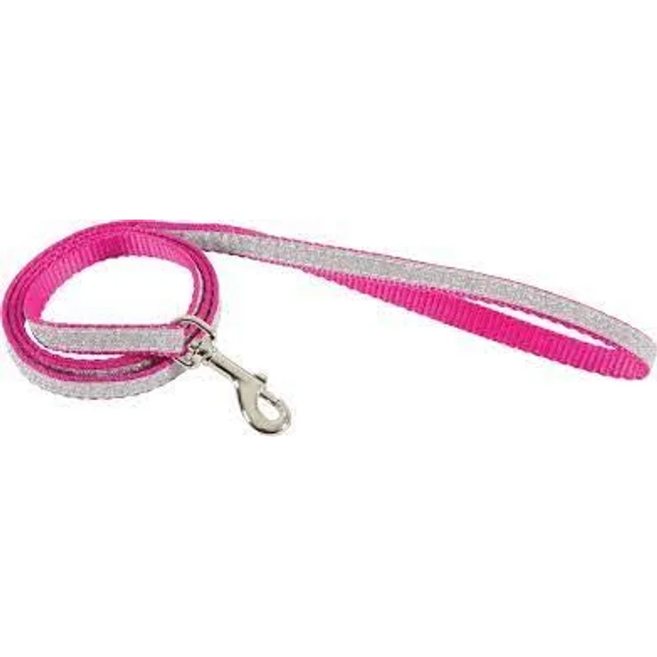 Zolux Shiny Hundeleine, Nylon, Rosa – Bild 2
