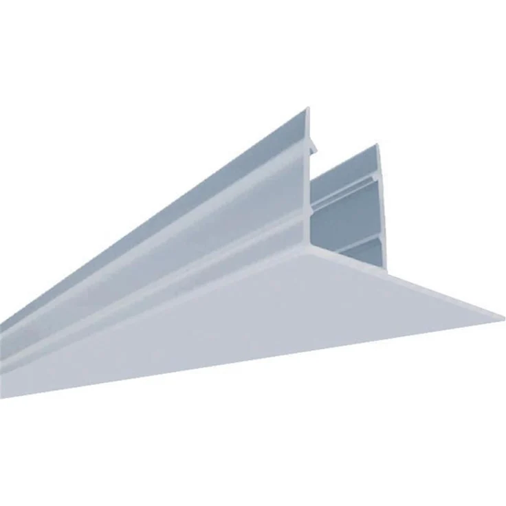 Glaszentrum Hagen Duschdichtung für 6-10 mm Glas, 200 cm, UV-beständiges PVC, einfache Montage