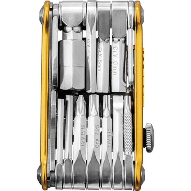 Topeak Unisex  Erwachsene Mini PT30 Multitool, Gold, 7,4 x 4 x 1,9 cm – Bild 4