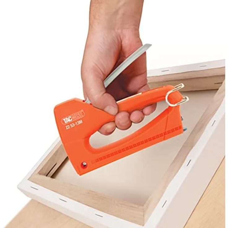 Tacwise 1218 Z2 53-13M, Ganzmetall Handtacker mit 300 Heftklammern, ergonomisches Design und geringer Handbelastung – Bild 5