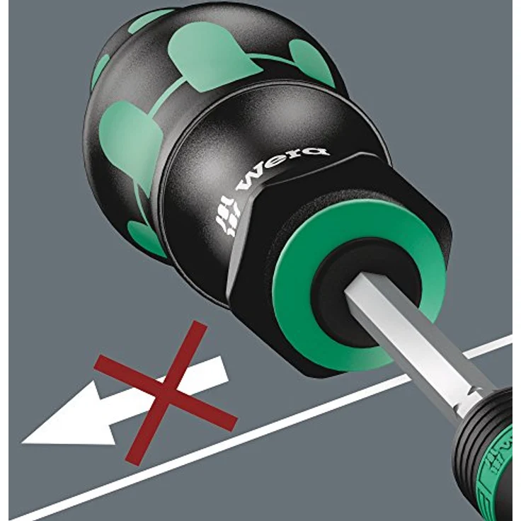 Wera Kraftform Kompakt 25, 7-teiliges Werkzeugset mit Bajonett- und Rapidaptor-Technologie, kompakt und ergonomisch – Bild 10