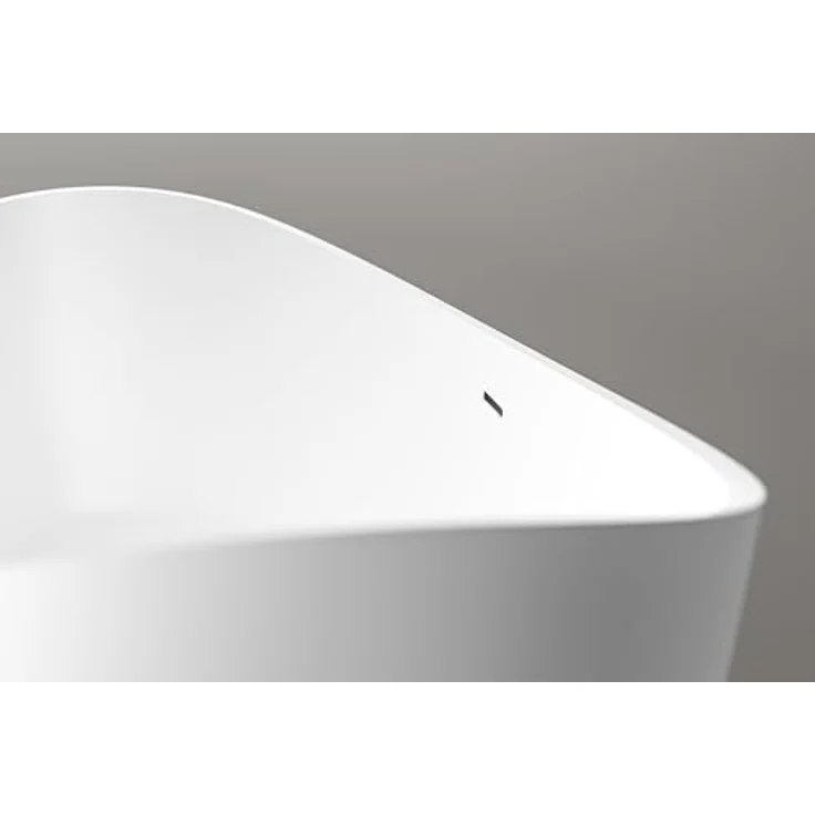 BERNSTEIN Freistehende Badewanne Vice 2.0 aus Acryl in Weiß matt, 183,5 x 78,5 x 76,9 cm - Doppelwandige Konstruktion, 283 Liter Fassungsvermögen - 5 Jahre Garantie – Bild 5