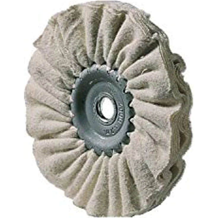PFERD Tuchring weich 100x10x10mm, Hochglanzpolieren, empfohlene Drehzahl 1900-6100 min-1 – Bild 2