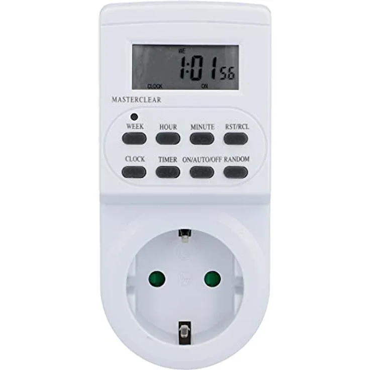 Wochenzeitschaltuhr 3.600 W digital, weiß – Bild 6