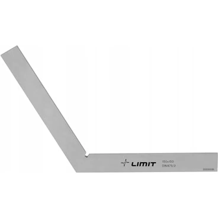 Limit Glatter Winkel 120 °, 150 x 150 mm, robuste Verarbeitung für präzise Winkelmessungen