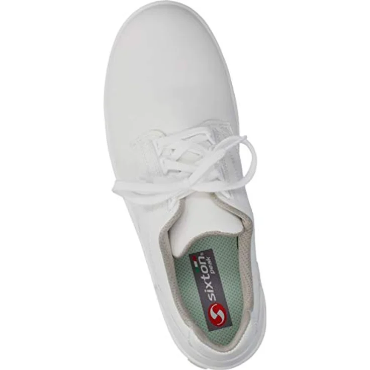 Sixton Biella Arbeitsschuh, Sicherheitsklasse EN ISO 20345:2011 S2 SRC, Zehenschutz Composite Toe Cap, weiß – Bild 6