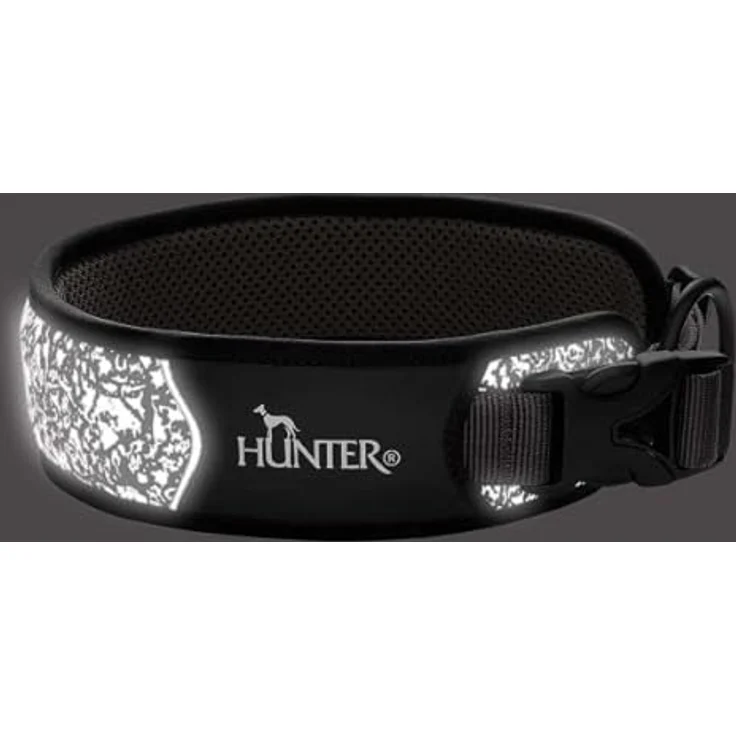 HUNTER Halsung Divo Reflect S, schwarz/grau – Bild 4