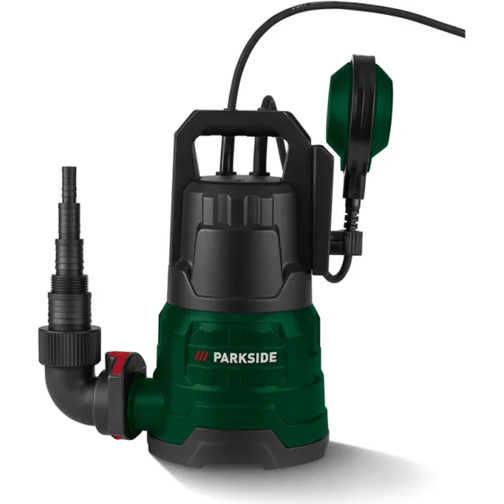 PARKSIDE® Klarwasser-Tauchpumpe »PTPK 400 C1«, 400 W, ideal zum Entleeren von Schwimmbecken, max. Förderhöhe 7m, blau