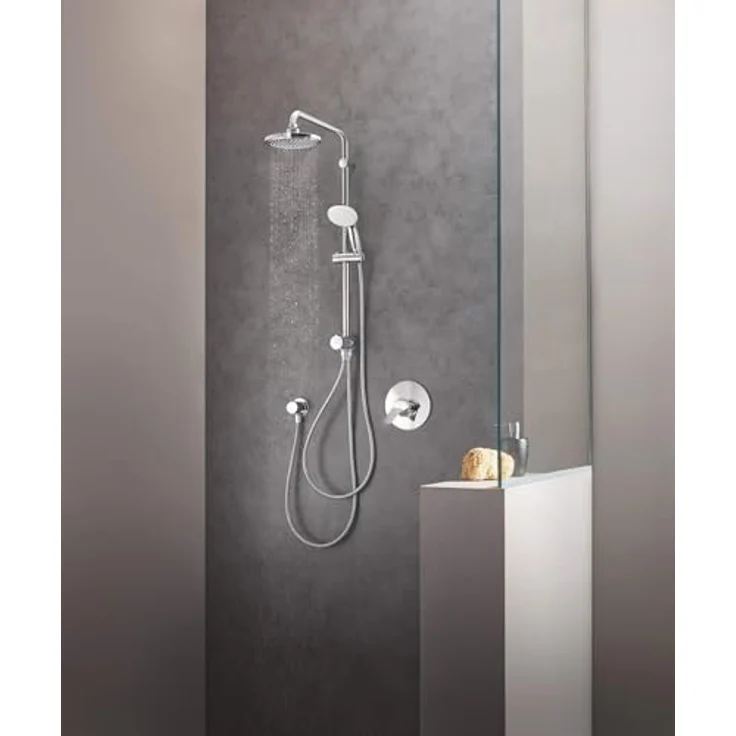 GROHE Relexa Wandanschlussbogen, chrom, mit Brausehalter 28628000 – Bild 13