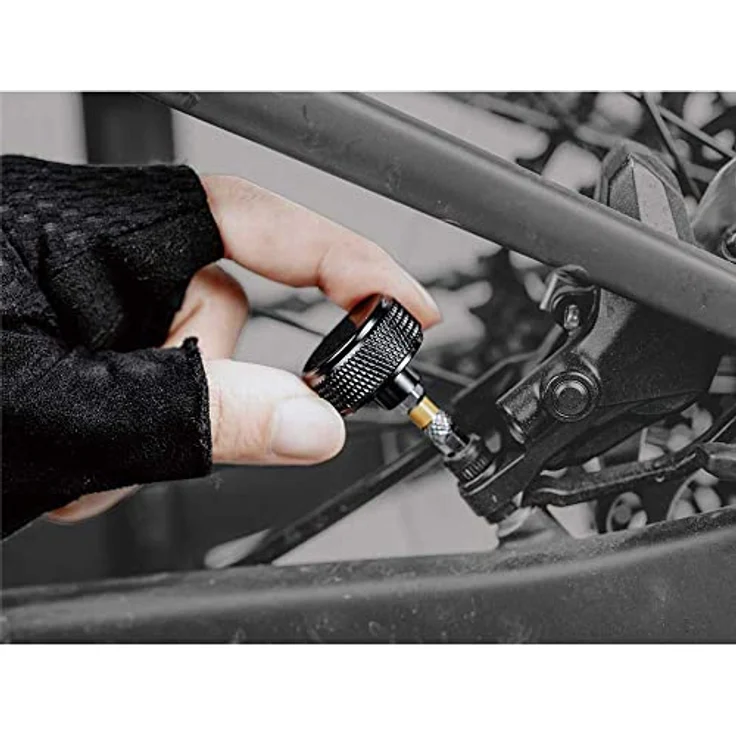 Topeak Torq Stick Pro, Drehmomentschlüssel mit einstellbarem Drehmoment von 2-10 Nm, inkl. Raschenkopf und 9 Bits, Werkzeugbox – Bild 6