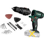 PARKSIDE® 20 V Akku-Kombigerät 3in1 »PKGA 20-Li C2«, ohne Akku und Ladegerät - Werkzeugloses Gerät mit 2-Gang-Getriebe und Quick-Stop, inkl. Zubehör