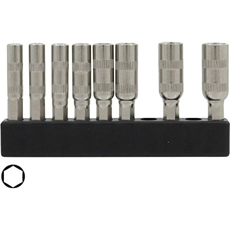 Donau Elektronik MBS66 Mini-Bit-Sortiment, T-Profil, 10 Stück, mehrfarbig, hochwertige Bits