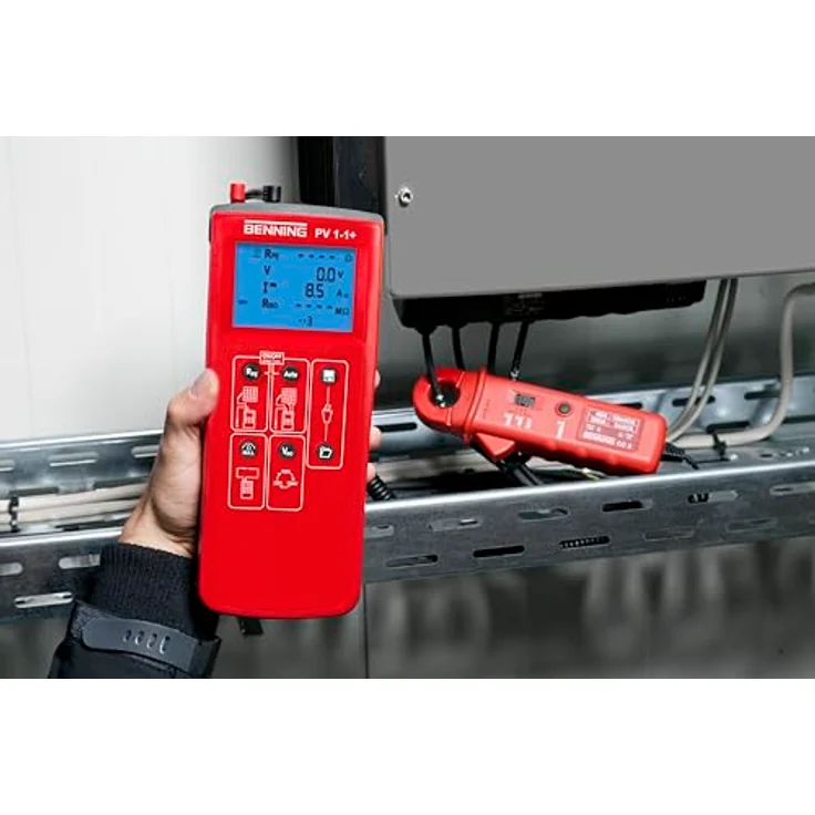 Benning PV 1-1+, Multimeter mit CAT III 300V, CAT I 1000V, optimierter Überlastschutz und Gummischutzgehäuse – Bild 6