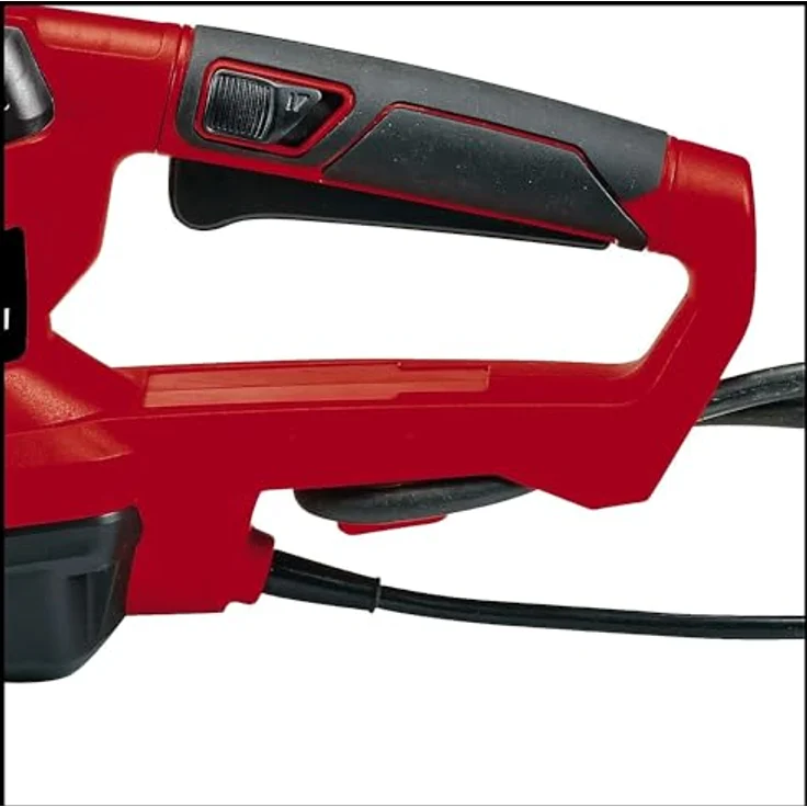 Einhell Elektro Heckenschere GE-EH 7067 (700 W, 670 mm Schnittlänge, 30 mm Zahnabstand, Schnittgutsammler, Kabelzugentlastung) – Bild 5