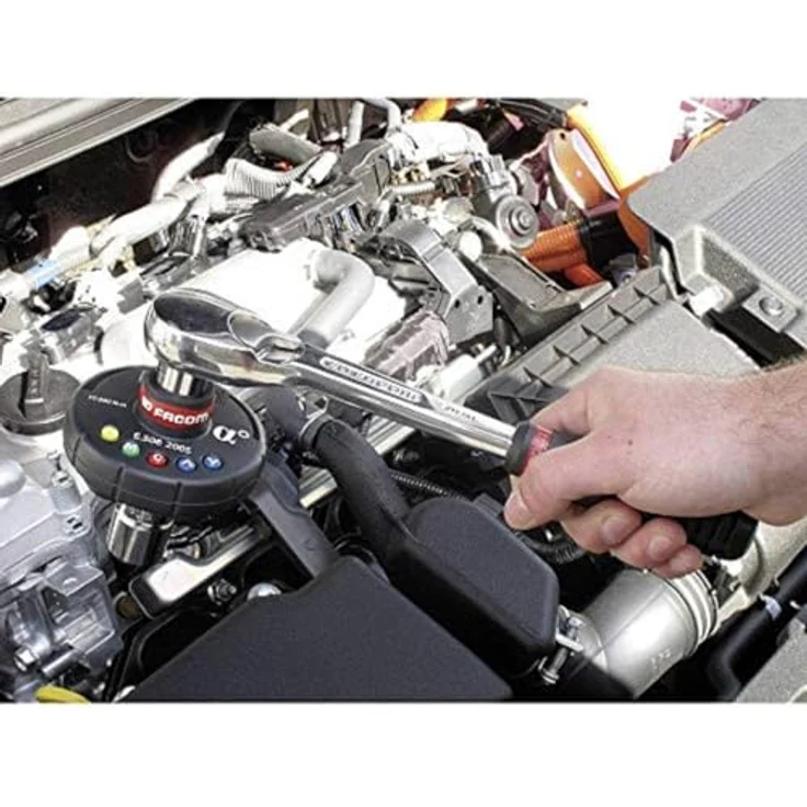 Facom E.506-135S Drehmomentschlüssel, Drehmoment Winkel-Adapter 1/2″, 27 - 135 Nm – Bild 2