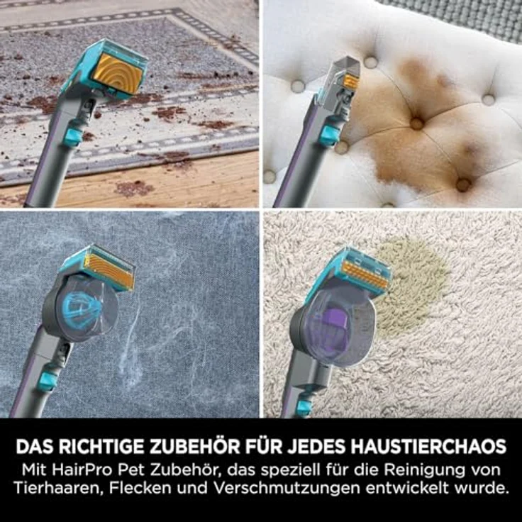 Shark Multi-Sauger PX250EUT, leistungsstarker Nass- und Trockensauger mit HairPro Pet-Technologie für die effektive Entfernung von Tierhaaren und Flecken – Bild 6