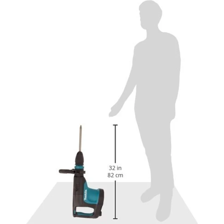 Makita HM1203C Stemmhammer, 1500 W SDS-max 26 J 1900 Schläge/min. 8,9 kg – Bild 4