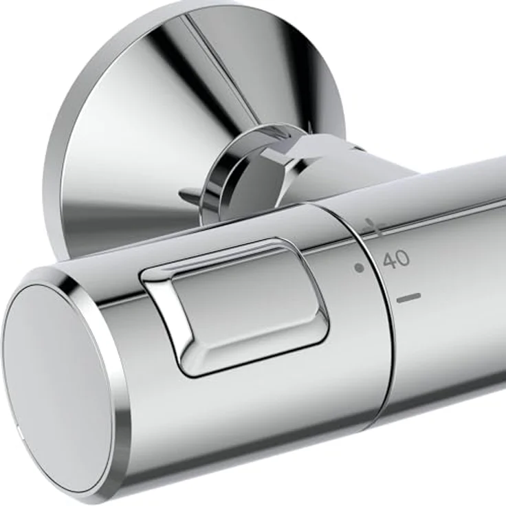 Ideal Standard Duschsystem Ceratherm T25, Badearmatur mit Handbrause und Kopfbrause 20 cm, Chrom finish – Bild 5