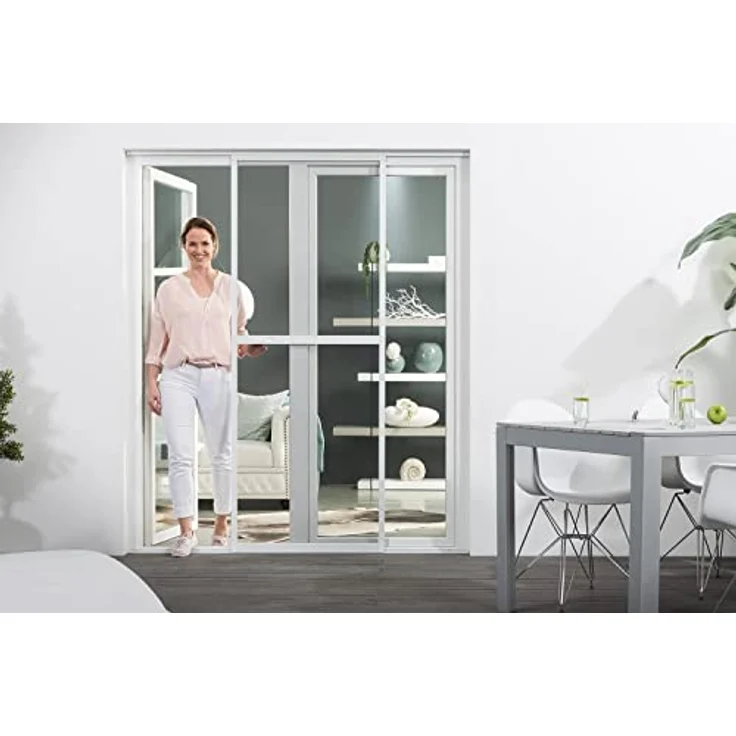 empasa Fliegengitter Insektenschutz Schiebetür 'COMFORT', 120 x 240 cm – Bild 2