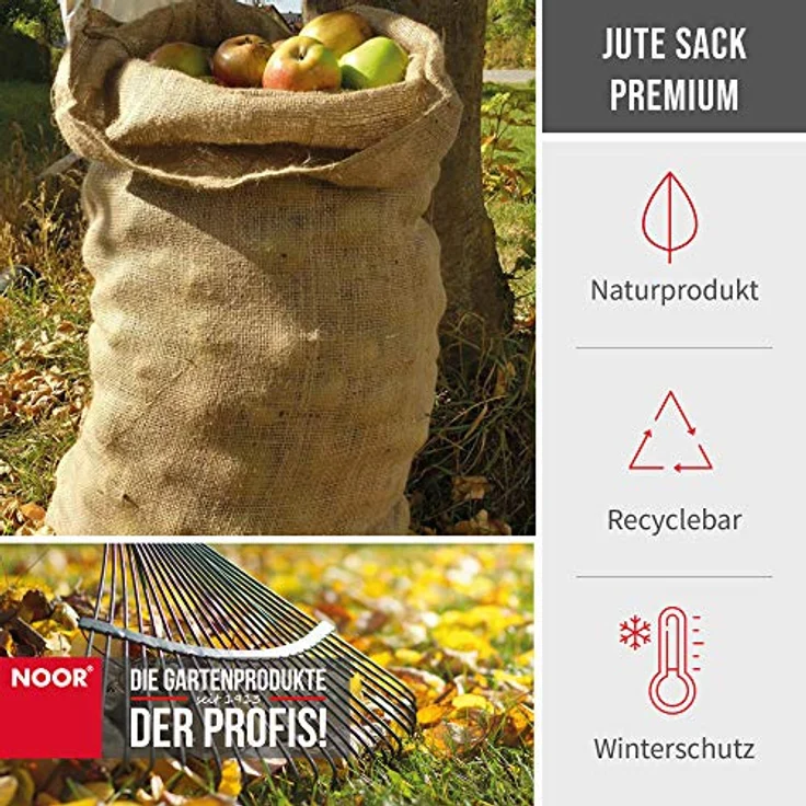 Noor Jutesack Jute, Braun, 110 x100 cm – Bild 3