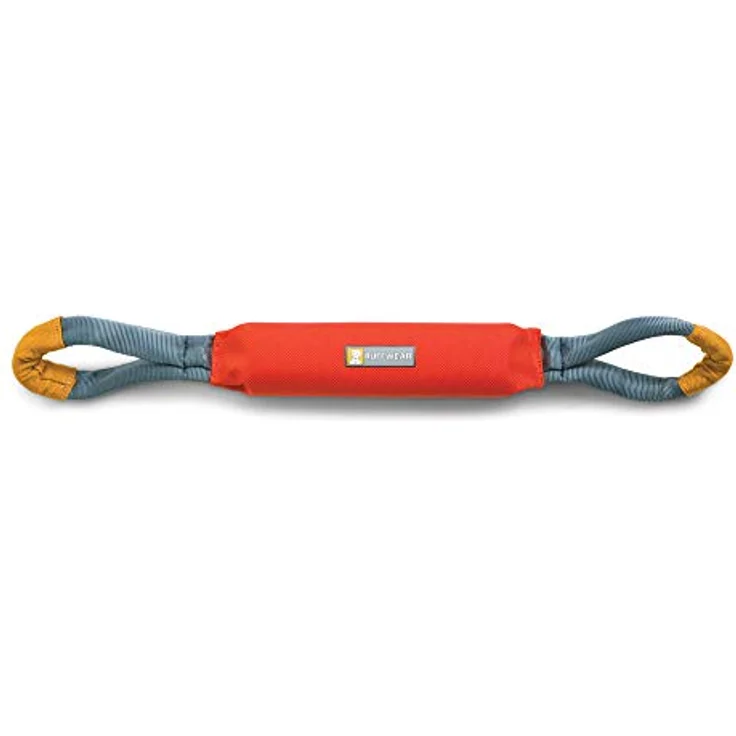 RUFFWEAR Pacific Loop Hundespielzeug, Tauziehen-Trainerspiel, Starkes Seil zum Werfen, Zerren, Kauen für Haustiere, speziell für Hunde entwickelt, robust, interaktiv und sicher, One Size, Sockeye Red – Bild 2