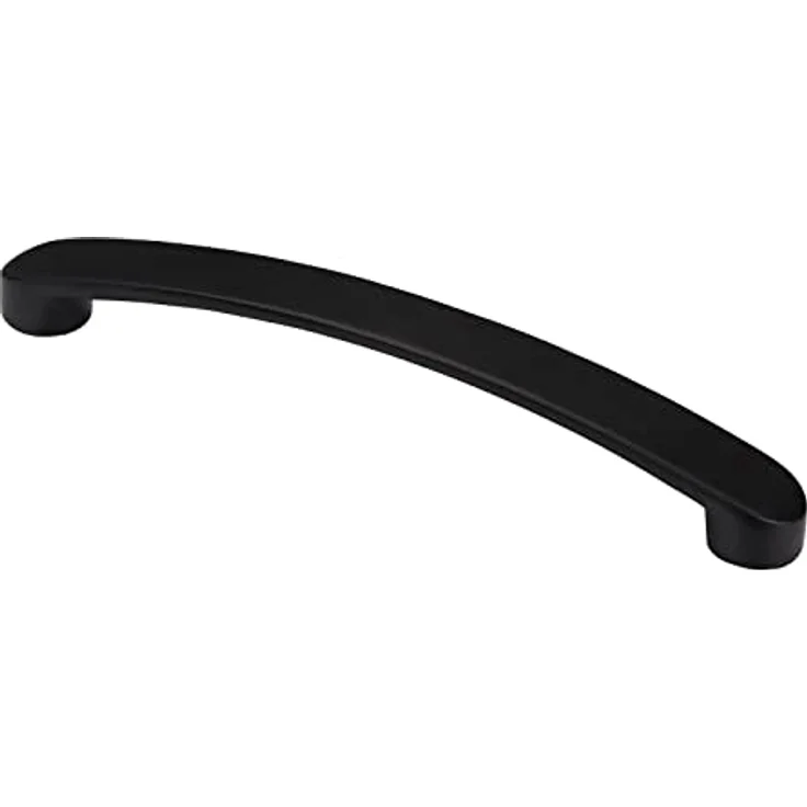 SOTECH Möbelgriff SW111 BA 160 mm schwarz matt Schrankgriff Länge 180 mm Küchengriff Breite 19 mm Schubladengriff Höhe 26,5 mm – Bild 1