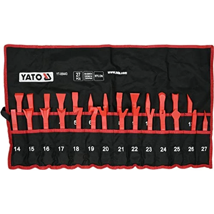 Yato YT-08443 Autotür Verkleidung Demontage Werkzeug Set No Scratch 27pcs – Bild 1
