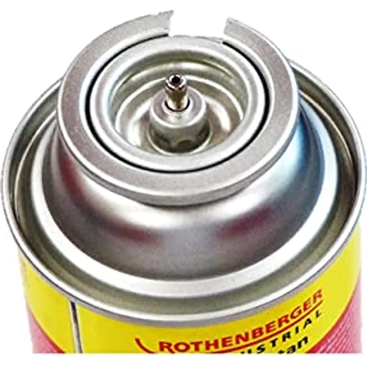 ROTHENBERGER Industrial Gasbrenner Set RS 220 inklusive 2x RoButan Gaskartuschen, mit Piezozündung, Über-Kopf-Arbeiten möglich, 1000003307 – Bild 5