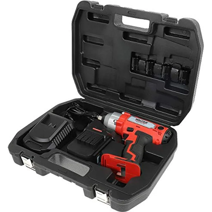 Walter Werkzeuge Li-Ion Akku-Drehschlagschrauber 18V, 250Nm, bis 3000 Schläge-min, Stecknuss-Set, LED-Arbeitslicht – Bild 5