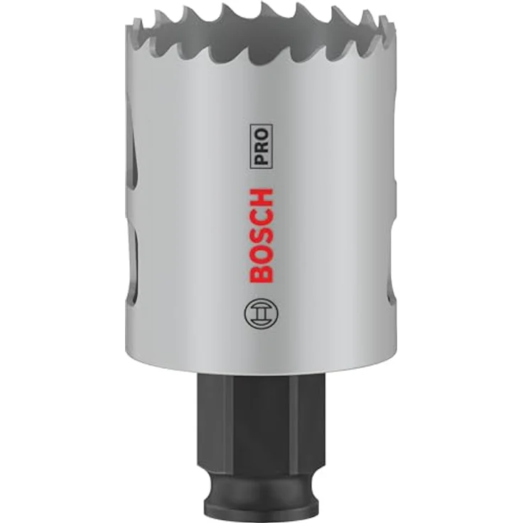 Bosch 1x PRO Multi Material Power Change Plus Lochsäge (für Weichholz, Trockenbauwand, Ø 40 mm, Professional Zubehör Bohrmaschine/Schrauber) – Bild 1