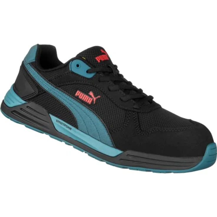 PUMA Safety Sicherheitsschuh, Urban Effect Sohle, Fiberglasskappe, Schwarz – Bild 2