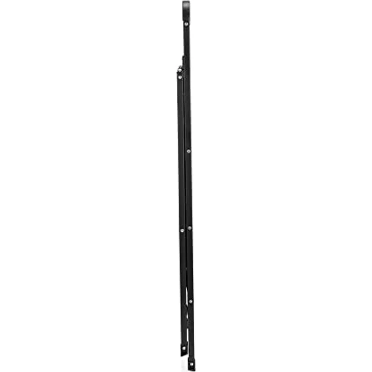 hjh OFFICE Klappleiter 3 Stufen SOLID W6 Aluminium Trittleiter, bis 150 kg belastbar, Tritt klappbar, Schwarz, 801206 – Bild 5