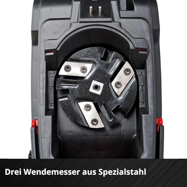 Einhell Akku-Messerhäcksler REDAXXO 36/25 Power X-Change, 36 V, max. 25 mm Aststärke, 3 Wendemesser aus Stahl, 55 L Fangsack, Transportgriff, Stopfer – Bild 5