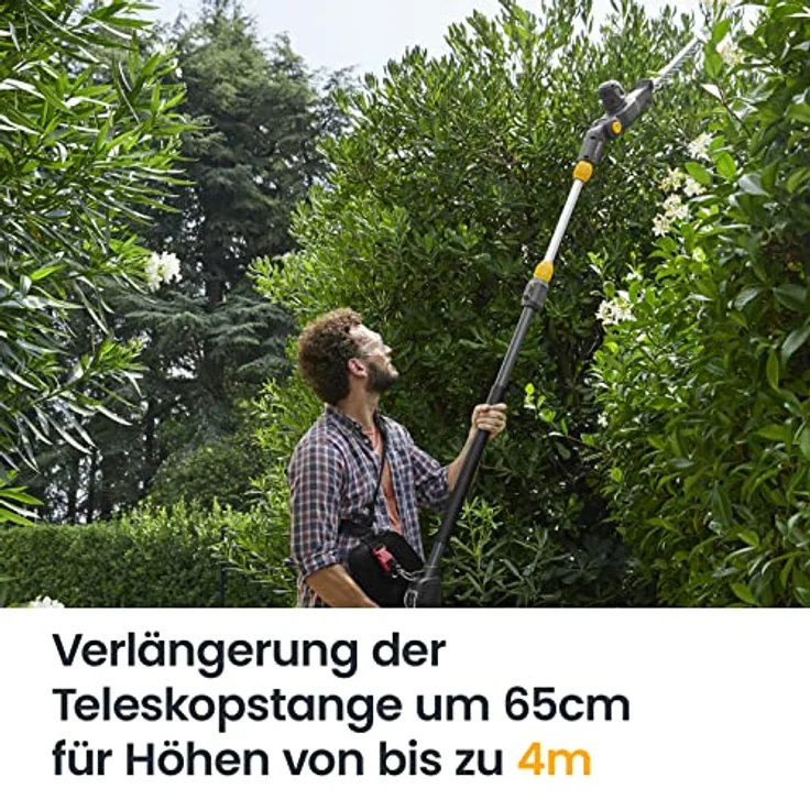 STIGA 278720008-ST3 Akku-Heckenschere Astschere Teleskopgriff ohne Akku ohne Ladegerät 350 W 48 V Lithium - Ohne Akku und Ladegerät – Bild 6