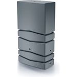 Prosperplast AQUA TOWER 350L Wassersammelfass, Spülkasten Kunststoff, regenwasserkasten, grau