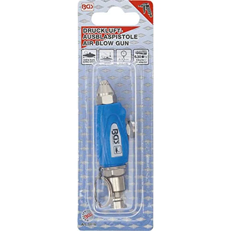 BGS 6876 Mini-Druckluft-Ausblaspistole Druckluftpistole – Bild 5