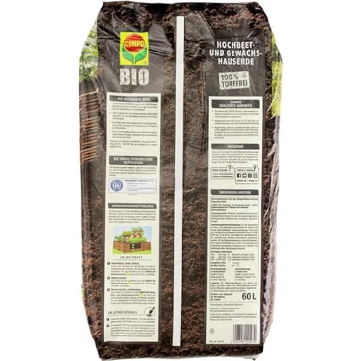COMPO® BIO Hochbeet- und Gewächshauserde, 60l – Bild 9