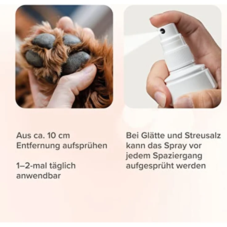 Pfoten-Pflege Spray mit Propolis | Pfotenschutz für Hunde | Schützt vor Splitt, Asphalt, Streusalz etc. | Macht Pfoten sanft & geschmeidig | 150 ml – Bild 5