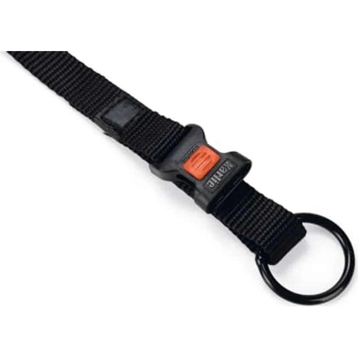 Karlie Art Sportiv Plus Halsband verstellbar, universal Farben Mix and Match, L: 30 - 45 cm, B: 15 mm, schwarz, mit Sicherheits-Steckschnalle und Zugentlastung – Bild 2