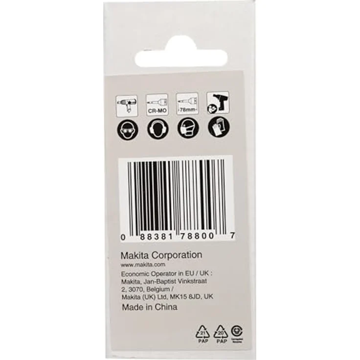 Makita Akku-Multifunktionswerkzeug Schraubbit T50 78 mm 1/2“, Impact Black, langlebiger Schraubbit – Bild 4