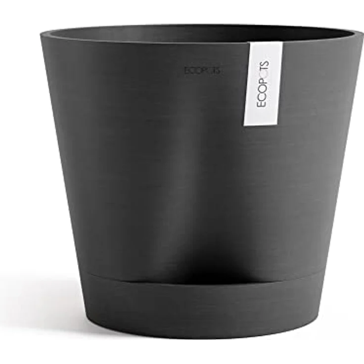Ecopots Übertopf Venedig 2, Selbstbewässernder Blumenkübel aus nachhaltigen Materialien, UV-beständig, für Innen- & Außenbereich – Bild 1